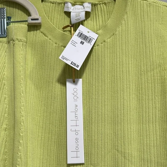 House of Harlow Lime Sherbert Skirt Two-piece set - Picture 4 of 4